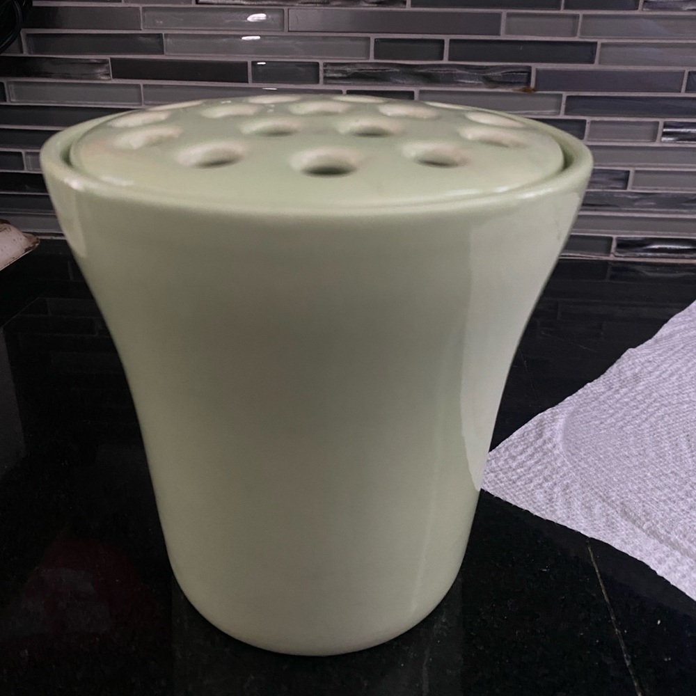 Mint Green Ceramic Flower vase